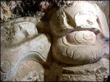 El gran mascarón maya recientemente descubierto