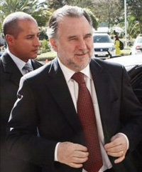 
El canciller chileno, Mariano Fernández