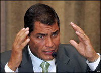 Correa va de baja en la aceptación a su gestión