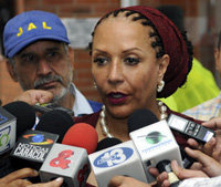 La senadora colombiana Piedad Córdoba en una imagen de archivo
