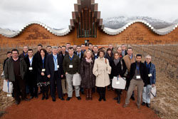 Los asistentes al Taller