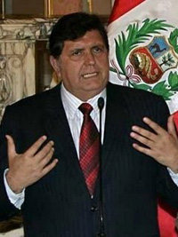 Presidente de Perú, Alan García