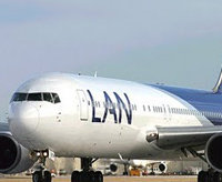 LAN registró 17,6 por ciento más de pasajeros en enero