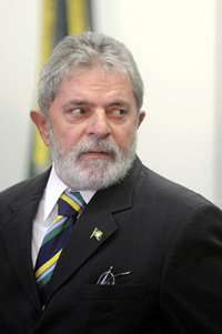 Presidente de Brasil, Luiz Inacio “Lula” Da Silva
