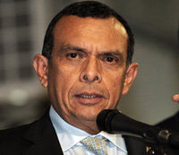 Porfirio Lobo, presidente de Honduras