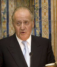 S.M. Don Juan Carlos:  Demanda amplios para salir de la crisis
