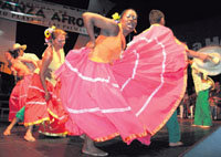 Los afrocolombianos destacan de manera sobresaliente por sus bailes