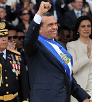 El presidente de Honduras, Porfirio Lobo. 