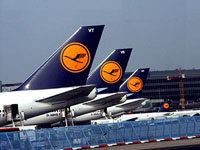 Lufthansa también cerró el 2009 en números rojos