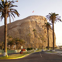 Arica en el extremo norte, es punto de afluencia turística  todo el año