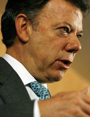 José Manuel Santos es el favorito en las próximas elecciones colombianas a la presidencia del país

