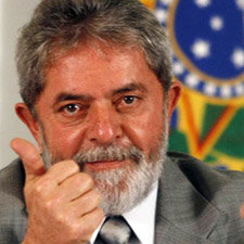 Presidente Lula con un apoyo récord del 76%