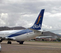 Boliviana de Aviación llega a su primer año de servicio