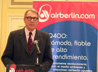 El director general de Air Berlin para España y Portugal, Álvaro Middelmann