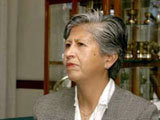 La viceministra boliviana de Salud, Nila Heredia
