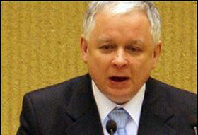 Presidente de Polonia, Lech Kaczynski

