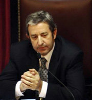El vicepresidente argentino y titular del Senado, Julio Cobos 