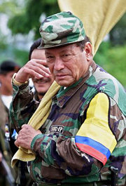 El fallecido líder guerrillero Manuel Marulanda alias “Tirofijo”, recibió un homenaje por parte del gobierno venezolano