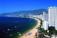 Acapulco, el mas famoso y rutilante balneario de los años 50 y 60
