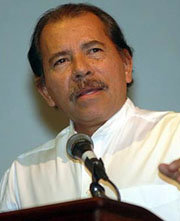Daniel Ortega, presidente de Nicaragua