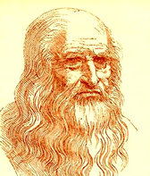 Leonardo Da Vinci,  fue también gastrónomo.
	
