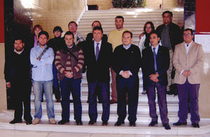 Alcaldes chilenos visitaron la diputación de Toledo