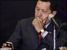 Chávez no estará presente en la cumbre de Madrid