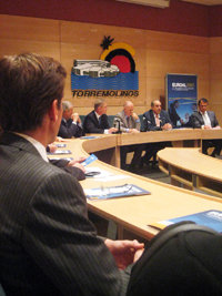 Euroal se reúne con el cuerpo consular acreditado en Málaga