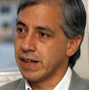 García Linera (en la imagen) comprometió el apoyo gubernamental a la Armada 