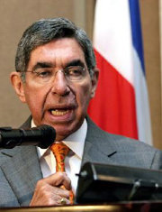 Oscar Arias, ex presidente de Costa Rica

