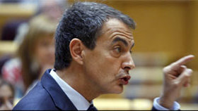 Los Populares exigen a Zapatero la convocatoria anticipada de elecciones generales