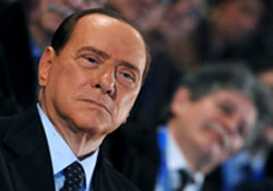 Primer Ministro de Italia, Silvio Berlusconi

