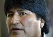 El presidente Morales se ha declarado católico