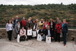 Fam Trip de Ampretur en Buitrago.  (Foto: Juan Antonio Hidalgo)