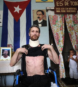El disidente cubano Ariel Sigler 


