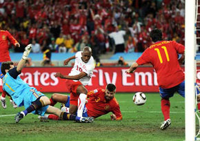 El Mundial de Fútbol: España pierde 1-0 ante Suiza