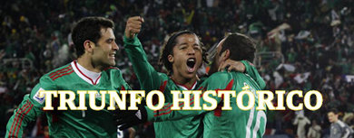 El Mundial de Fútbol: México hace historia: 2-0 a Francia