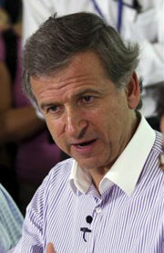 El ministro de Hacienda de Chile, Felipe Larraín