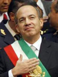 Presidente de México, Felipe Calderón