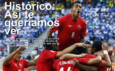 El Mundial de Fútbol: Chile vence 1-0 a Honduras