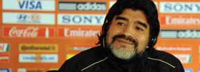 Maradona, entrenador de la selección argentina
