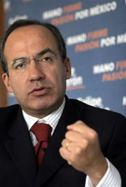 Presidente Calderón afirmó que 'se están explicando los problemas que tenemos'