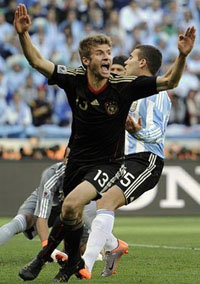 Alemania humilla a Argentina