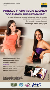 “Dos pianos, dos hermanas”