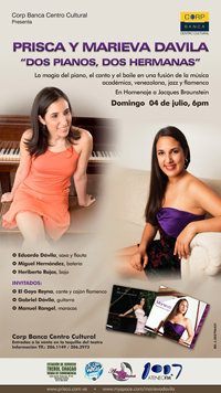 “Dos pianos, dos hermanas”