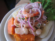 El ceviche, uno de los platos estrella de la cocina peruana