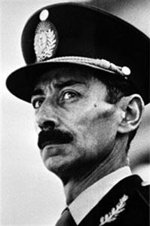 Imagen de archivo de Rafael Videla en los años 70