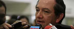 El embajador de Venezuela en Colombia, Gustavo Márquez