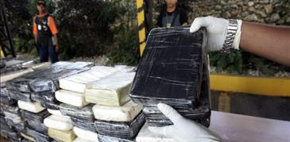 Incautan en Argentina 1,2 toneladas de cocaína colombiana destinada a España